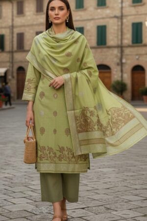 Premium Jacquard 3-Piece Suit