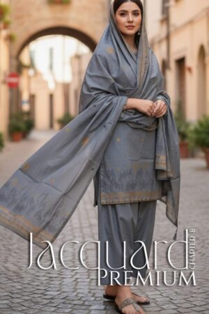 Premium Jacquard 3-Piece Suit
