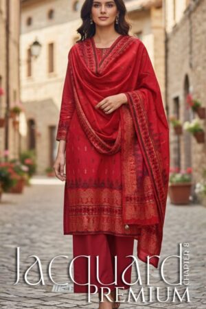 Premium Jacquard 3-Piece Suit