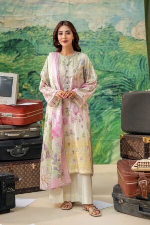 Blush & Bloom 3-Piece Printed Lawn