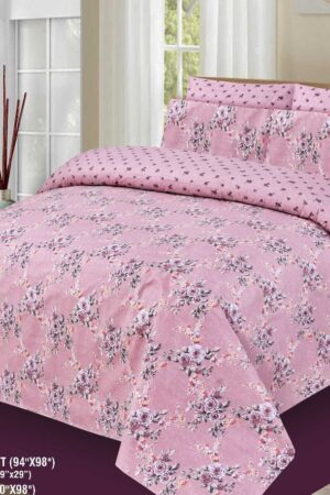 Pure Cotton King Size Bedsheet Set