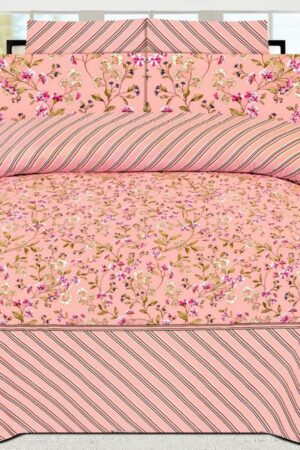 Pure Cotton King Size Bedsheet Set