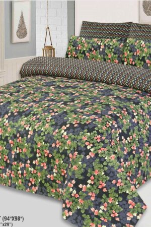 Pure Cotton King Size Bedsheet Set
