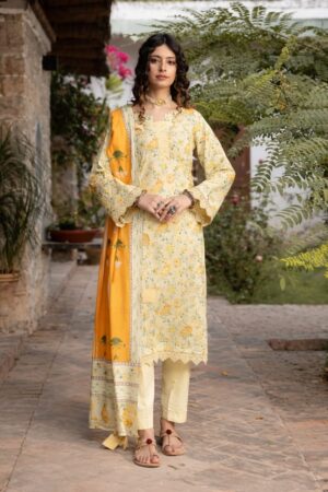 Paltar 3-Piece Printed Lawn