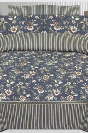 Pure Cotton King Size Bedsheet Set
