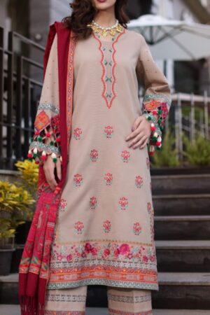 Premium Embroidered 3-Piece