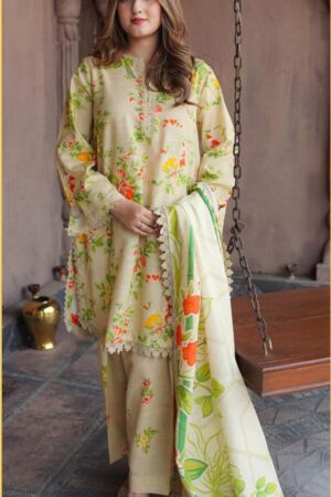 Aneela's Digital Printed 3-Piece