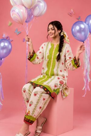 Cocoon 2 piece  Lawn Collection